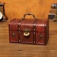 thumbnail image 1 of Caja de Almacenamiento de Joyería Antigua Clásica Caja de Joyería de de Vintage para Objetos , Titular de Coleccionables Exhibic Estilo A Yotijar caja de almacenamiento decorativa, 1 of 10