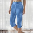 thumbnail image 2 of Bovemsi Women's Tummy Control Biker Shorts Pants High Waisted Crop Work Summer Casual Point Slacks Yoga Dress Pant Workout Athletic Leggings, 2 of 6