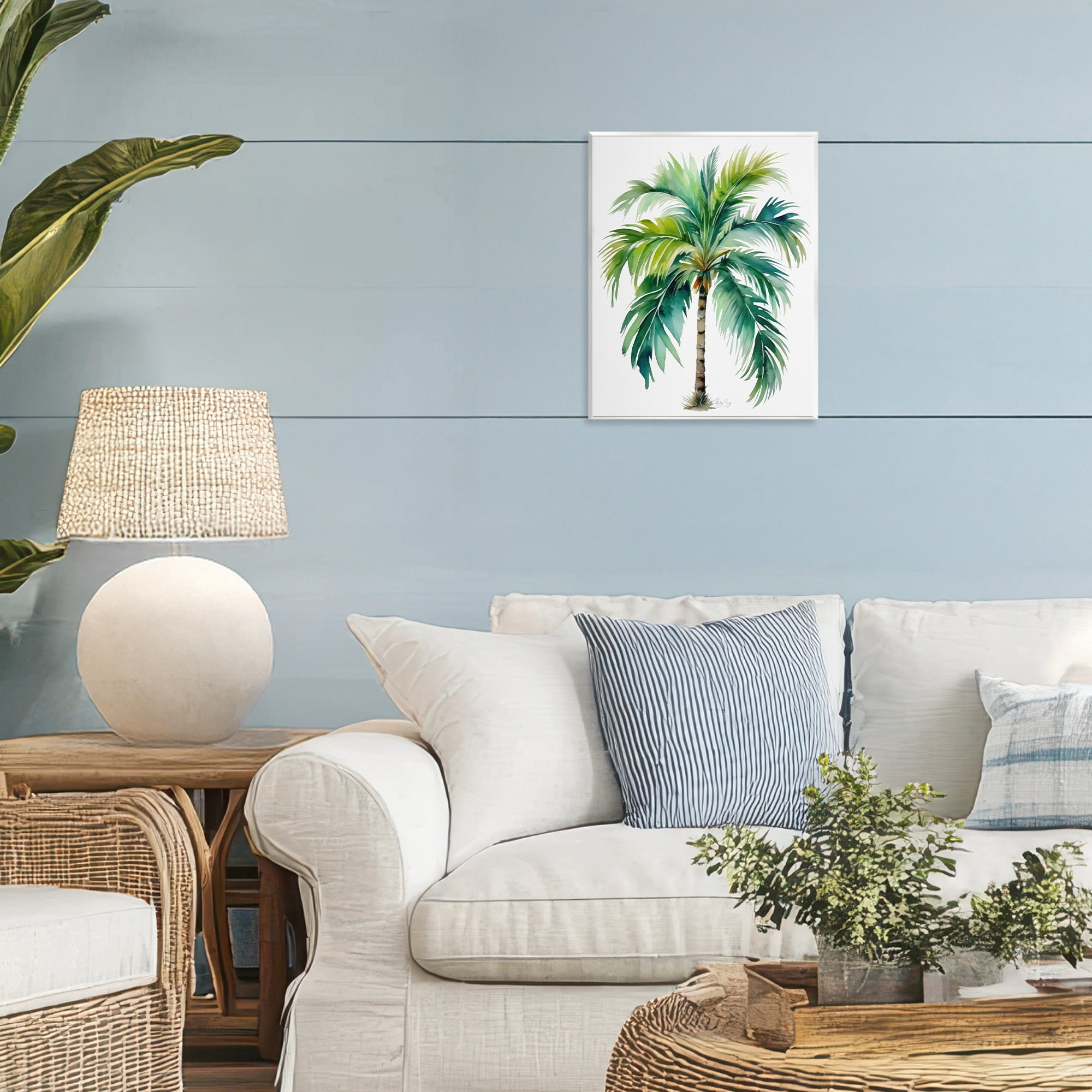 Stupell Industries Lagoon Majesty Palm Wall Plaque Art, design by Shelly Craig