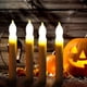 thumbnail image 2 of 12 Uds luz LED tipo vela vela electrónica luz sin llama vela para celebración de festivales Halloween Navidad, 2 of 8