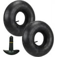 thumbnail image 1 of Two 20x8x8, 20x10-8 Rear Lawn Mower Tire Tubes 20x10.00-8 Standard Off Set Valve Stem, 1 of 2