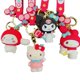 thumbnail image 2 of JM llavero personalizado de dibujos animados 3D Kuromi hello Kitty Melody PVC con correa para la muñeca llavero Sanrio llavero promocional de regalo de Navidad, 2 of 4