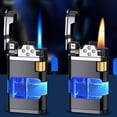 thumbnail image 4 of TIELUTT Torche Métal Roue à Moudre Allumage Flamme avec Cadran de Flamme Réglable Cheminée Grill Camping BBQ(10ml) Grand Sac à Dos Randonnée Camping Femmes Équipement de Randonnée Cadre Kits de Sac à Dos pour Adolescents, 4 of 4