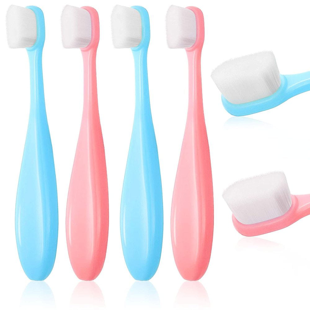 Lazy Mini Portable Silicone Toothbrush Chewing Three-sided Cleaning Toothbrush 