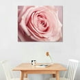 thumbnail image 2 of PIKWEEK Pink Bathroom Decor Pink Rose Close Up Canvas Wall Art Blush Pink Room Decor Aesthetic Light Pink Bedroom Decor Pink Artwork for Home Walls Floral Wall Pictures for Bathroom Wrapped, 2 of 4