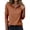 Orange, variant on Women's Quarter Zip Pullover Sweatshirt, Long Sleeve V Neck Hooded Sweatshirt, Solid Color Casual Shirt, Fall Winter Loose Fit Tops for Women, Casual Long Sleeve Shirts for Women Black L