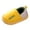 Yellow, variant on NOEGOEU Toddler Boys Girls Slippers Kids Fleece Lined House Slippers Warm Non Slip Indoor Shoes (Blue,2.5)