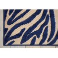thumbnail image 3 of 8â€™ x 11â€™ Orange Zebra Pattern Indoor Outdoor Area Rug, 3 of 22