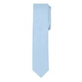 thumbnail image 4 of Jacob Alexander Men's Solid Color 2 inch Width Skinny Neck Tie - Sky Blue, 4 of 8