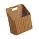 thumbnail image 5 of Cesta de almacenamiento colgante tejida para revistas, organizador de pared que ahorra espacio. L 28cmx15cmx33cm, 5 of 9