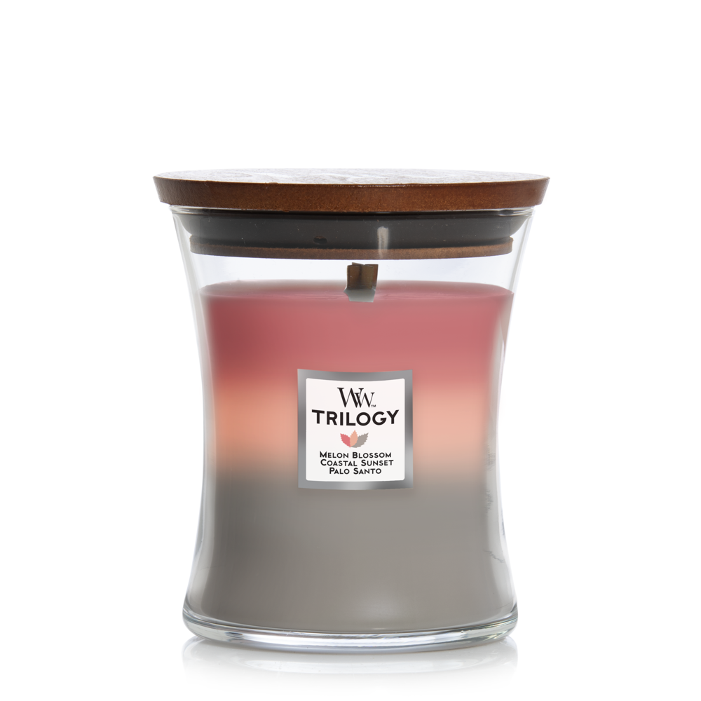 WoodWick Trilogy Shoreline Medium Hourglass Candle