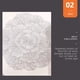 thumbnail image 5 of Teissuly Hollowed Out Insulation Mat Solid Polyvinyl Chloride Leather Placemats Coffee Mats Valentine's Day Kitchen Table Mats Easy To Clean Kitchen Table Mats(14.96x14.96x0.27inch) Teissuly WER202401222764, 5 of 6