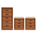 thumbnail image 1 of Set de Cajonera y 2 Buros Floetta Nogal - Kessa Muebles, 1 of 5