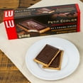 Lu Petit Ecolier European Dark Chocolate Biscuit Cookies, 45 Cocoa, 5.