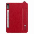 thumbnail image 4 of Compatible For Lenovo Tab P12 Case Hand Strap Kickstand Leather Tablet Cover, 4 of 5