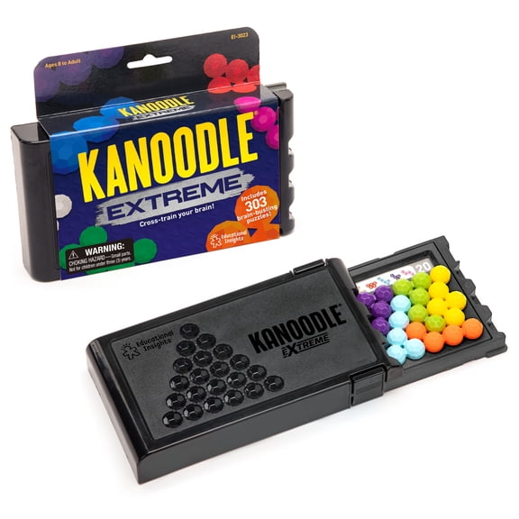Educational Insights Kanoodle Extreme, 3D Brain Teaser Puzzle Game, for Kids Ages 8