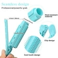 thumbnail image 2 of ZECATL 12 Pcs Pince à Racines Volumisante, Pince à Cheveux Naturelle Duveteuse Pince à Racines Auto-Adhérente, Outil de Coiffage Ondulé Duveteux DIY pour Femmes Rouleaux à Cheveux Petits et Faciles à Transporter (Bleu), 2 of 7
