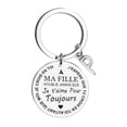 thumbnail image 1 of Porte-clés en Acier Inoxydable 26 Lettres 3X3Cm, 1 of 8