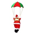 thumbnail image 4 of 2X Paracaídas Papá Decoraciones Navideñas Paracaídas Al Aire Libre MuñEco de Papá Colgante Adornos de Decoración de Año, 4 of 5