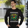 thumbnail image 3 of Ugly Christmas Sweater, Xmas Sweater Mens And Women, Funny Ugly Christmas Sweater, Let's Get Lit Ugly Christmas Sweater, 3 of 5