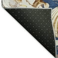 thumbnail image 3 of Addison Rugs Mayfield Washable Coastal Shells Blue Rectangle Rug, 9' x 12', 3 of 6