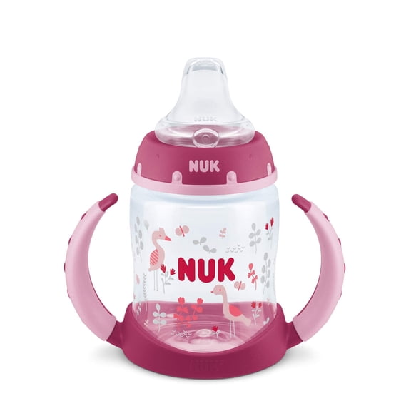 NUK Learner Cup, 5 oz Soft Spout Sippy Cup, 6  Months