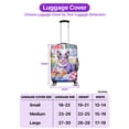 thumbnail image 5 of Watercolor Hello Winter Australian Cattle Dog Chill Christmas Welcome Travel Luggage Cover Heeler Lover Gifts Suitcase Dust Protective Decor - 00016, 5 of 5