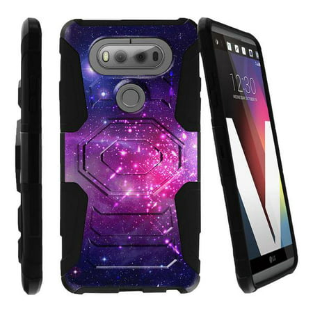 LG V20 Case | V20 Holster Case [ Armor Reloaded ] Extreme Rugged Protection Case with Holster and Built In Kickstand - Heavenly