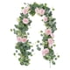 thumbnail image 3 of Arreglos florales de enredaderas artificiales, centros de mesa, accesorios fotográficos falsos Rosa, 3 of 9