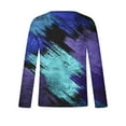 thumbnail image 5 of Black and Friday Deals 2023 Graphic Tees for Men Long Sleeve,Mens Gradient Shirts Casual 3D Printed Crewneck Loose Soft Oversized Pullover Tops Basic Blouses, 5 of 5