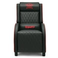 thumbnail image 5 of Gymax Massage Gaming Recliner Chair Leather Single Sofa Home Theater Seat Red, 5 of 10
