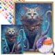 thumbnail image 1 of (ZQS727 AB) Diamante AB Parcial Diamante Gato Serie Animal Diamante Resina 30 * 40 CM Tamaño Del Lienzo 35 * 45 Cm, 1 of 9