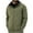 Army Green, variant on kakina CMSX Mens Winter Fleece Hooded Jackets,Casual Stylish Full Zip Up Long Sleeve Solid Color Coats Lightweight Warm Windbreak Outerwear with Pocket