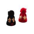 thumbnail image 5 of Diconna Kids Woolen Hat Unisex Sequins Antler Patterns Knitted Hat Beanie, 5 of 5