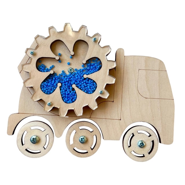 Accesorios de bricolaje para , juguetes sensoriales de Material, actividades, favores de fiesta para y niñas, juguetes de viaje en avión para en edad preescolar Camión Macarena tablero ocupado