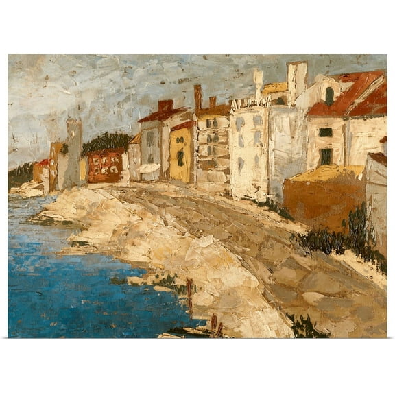 Great BIG Canvas | Rolled Megan Meagher Poster Print entitled By The Sea II