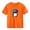 Orange, variant on Cethrio Boys Cotton T-shirts, Casual Crewneck Summer Short Sleeve Graphic Tees for Boy White Size 8