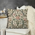 thumbnail image 2 of YINGXI Pink Decorative Pillow Covers Soft Pillowcase Square Couch Cushion Cover for Home Decor Sofa Living Room Bed Car 24x24in, 2 of 5