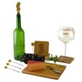 thumbnail image 2 of Three Star SX3200 Gold Flowers Wine & Cheese Set - 11 Piece, 2 of 2