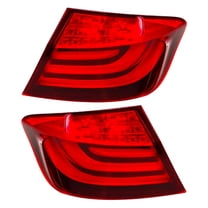 New Outer Pair Of Tail Lights Compatible With BMW 550i Top 4.4 2011 2012 2013 By part number 63-21-7-203-232 63-21-7-203-231 63 21 7 203 232 63 21 7 203 231 63217203232 63217203231 BM2805105 BM2804105