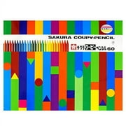 Sakura Crepas Colored Pencil Coupy Canned 60 Colors 3 FY60(3)