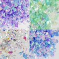 thumbnail image 4 of Bellelfin 14 Colores De Resina Con Copos De Purpurina Gruesos, Irregulares, Iridiscentes, Purpurina, Confeti, Suministros Para Manualidades, Epoxi/Vasos/Diseño De Uñas Slime, 4 of 5
