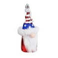 thumbnail image 2 of Kezqiaxn 4Th Of July Home Decor Clearance 2024 New Us Independence Day Electroplated Faceless Doll Red Blue And White Flag Anniversary Tree Pendant Decoration, 2 of 3