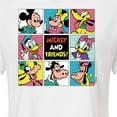 thumbnail image 3 of Disney - Mickey and Friends - Juniors Cropped Cotton Blend T-Shirt, 3 of 5