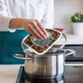 thumbnail image 4 of Coffee Pot Holders for Kitchen Heatproof Potholder, 2 Pack Brown Teal Pastoral Vintage Art Hot Pads Multipurpose Oven Pads Cloth Potholders Trivet for Cooking and Baking, 4 of 8