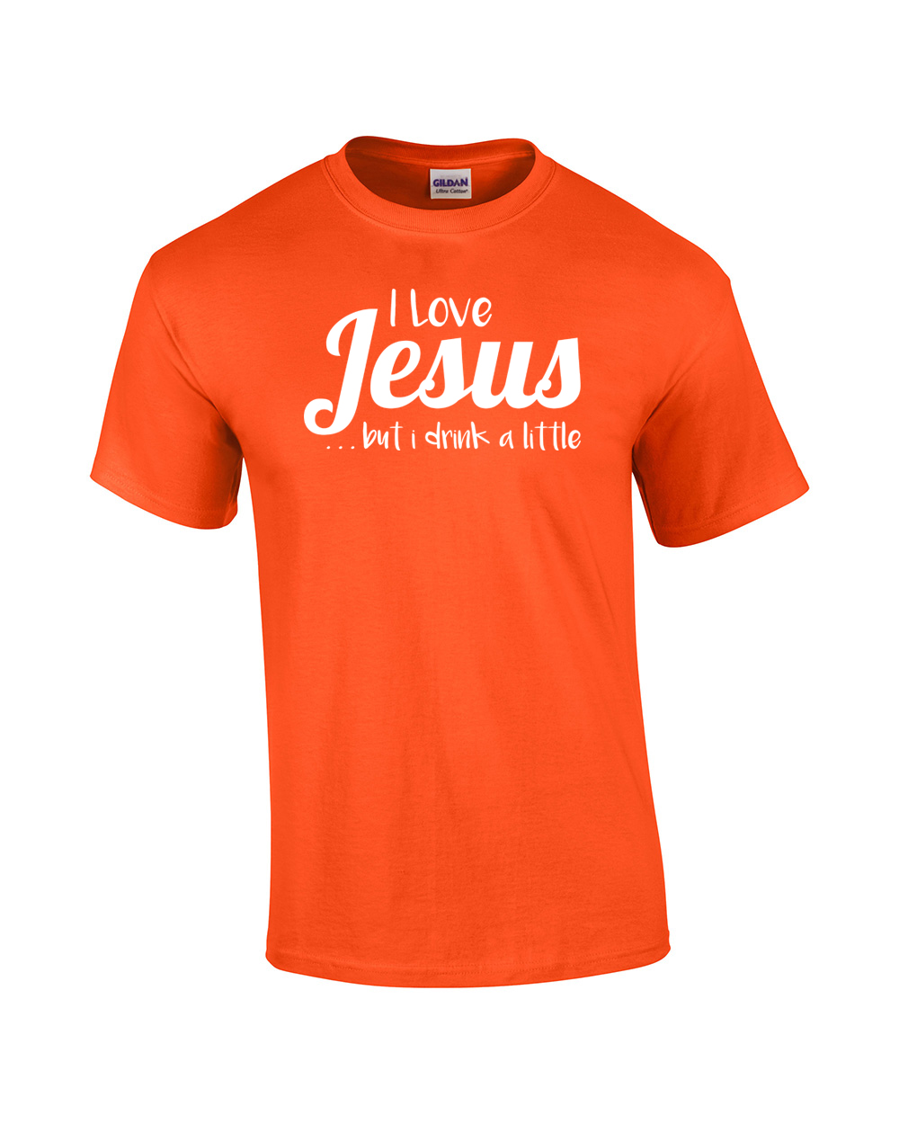 i-love-jesus-but-i-drink-a-little-christian-short-sleeve-t-shirt-orange-small-walmart