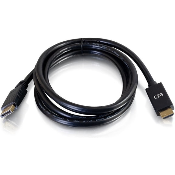 C2g Displayport/Hdmi Audio/Video Cable