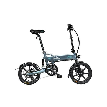 FIIDO 16 inch Folding Electric Mountain Bik, 6 Speed Lightweight Aluminum Alloy Folding Ebike with 36V7.8A Lithium Battery,Charger