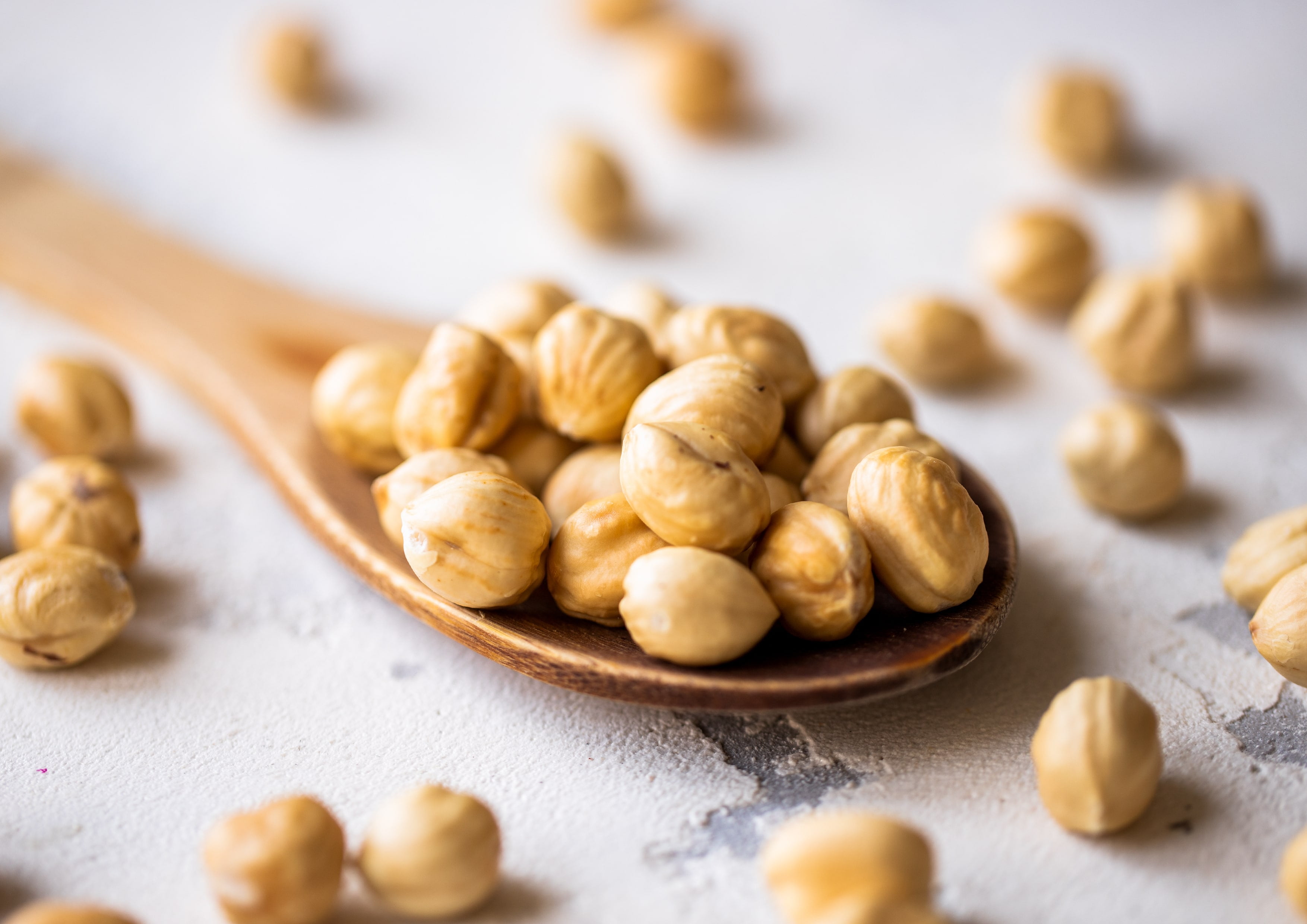 Organic Dry Roasted Blanched Hazelnuts with Himalayan Salt, 2 Pounds — Non-GMO, Kosher, Vegan — by Food to Live