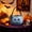 Blue, variant on Halloween Handheld Bow Halloween Pumpkin Candy Bags, Pumpkin Buckets Bags Holder Handbag for Costume Party Favors Supplies(1 Packs Pumpkin)
